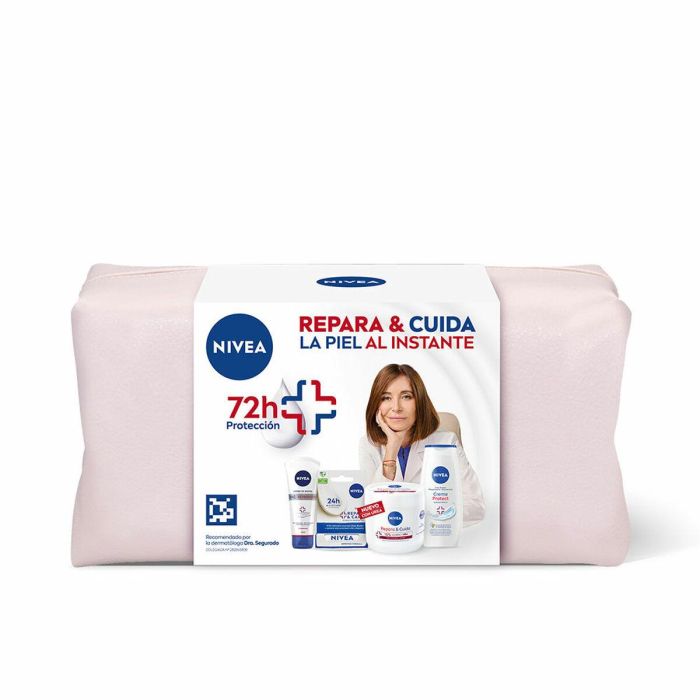 Nivea Crema Corporal REPARA & CUIDA para Pieles Secas, Estuche 4 Piezas Nivea Crema Corporal REPARA & CUIDA para Pieles Secas, Estuche 4 Piezas