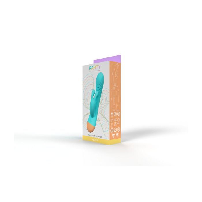 Vibrador Punto G Party Color Toys Azul 1 Vibrador Punto G Party Color Toys Azul 1
