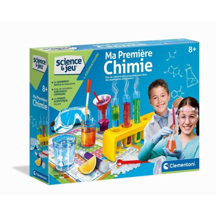 CLEMENTONI Science & Jeu - Mi primera química - Juego científico