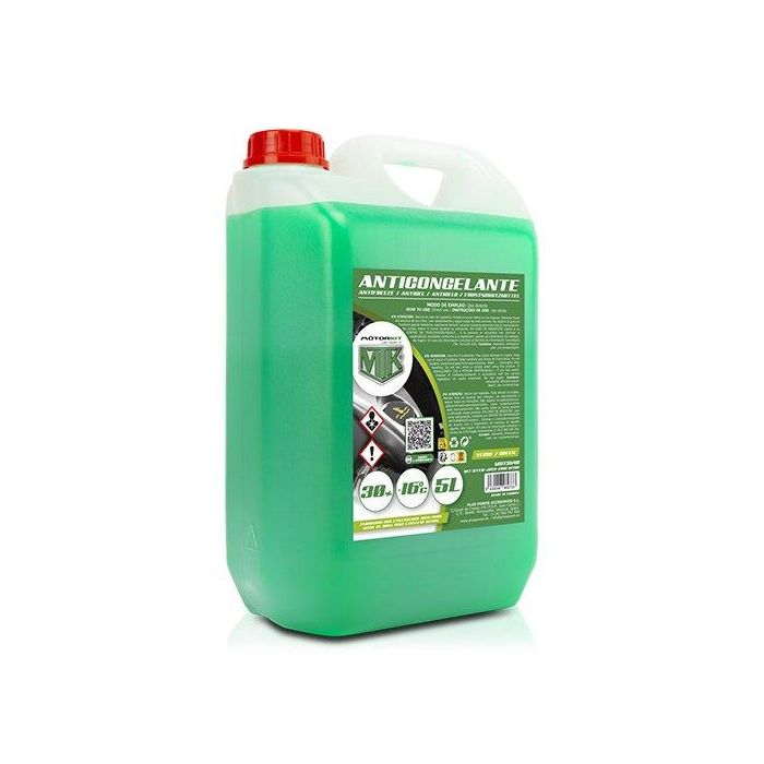 Anticongelante Motorkit MOT3540 -16º 30% Verde (5 L)