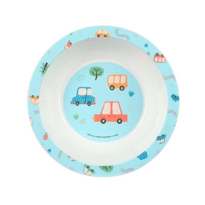 Set de vajilla infantil Safta Coches Poliéster 26 x 26 x 9 cm 2 Set de vajilla infantil Safta Coches Poliéster 26 x 26 x 9 cm 2