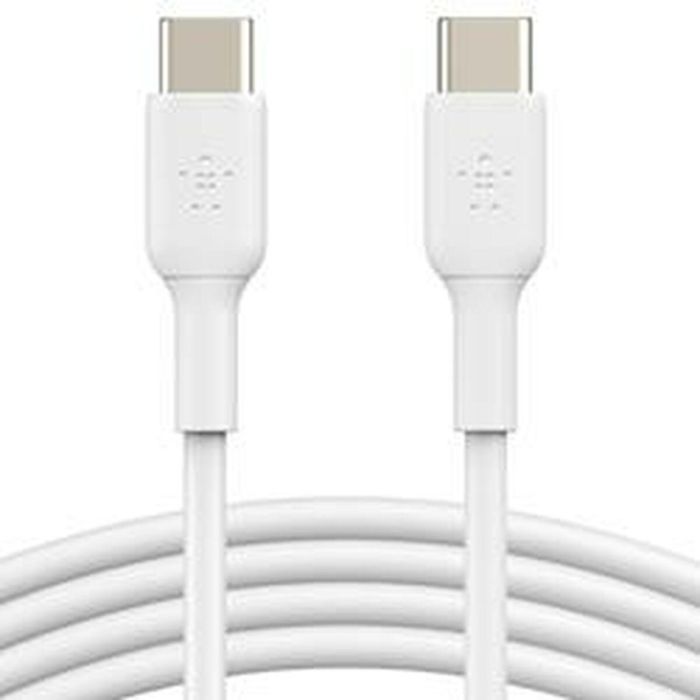 Cable USB-C a USB-C Belkin CAB003BT2MWH Blanco 2 m 2 Cable USB-C a USB-C Belkin CAB003BT2MWH Blanco 2 m 2