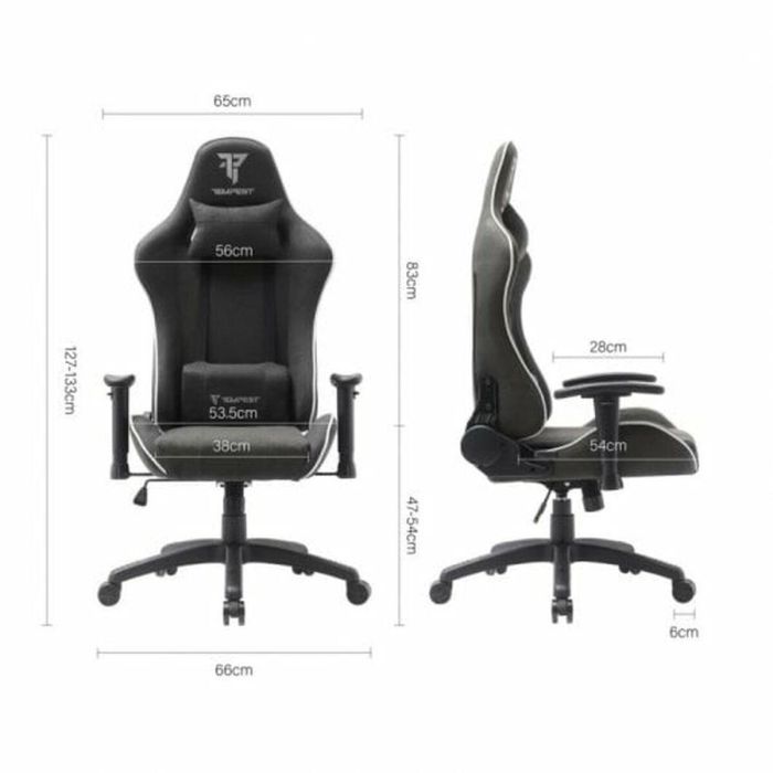 Silla de Oficina Tempest Vanquish Blanco 1