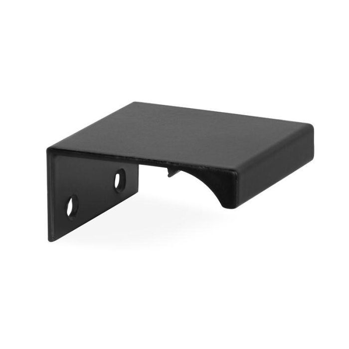 Trentadue Tirador Vico Aluminio Negro Mate 16mm. Otros Acabados: Plata, Anodizado Brillo, Blanco. Distancias: 128, 192, 320mm 1