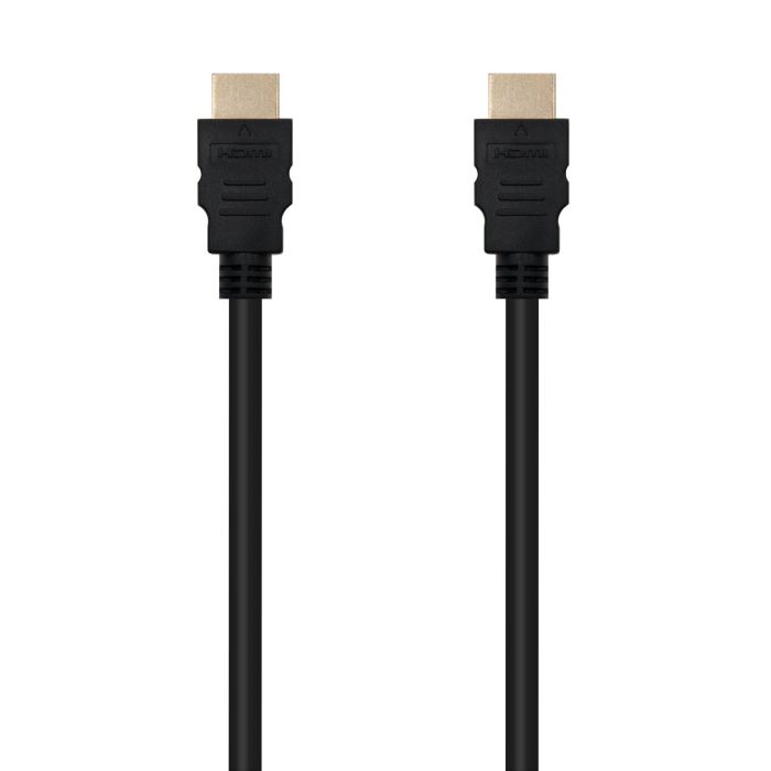 Nanocable Cable HDMI Macho-Macho 1M Negro Alta Velocidad 4K 3D HDR Modelo 10.15.1700 1