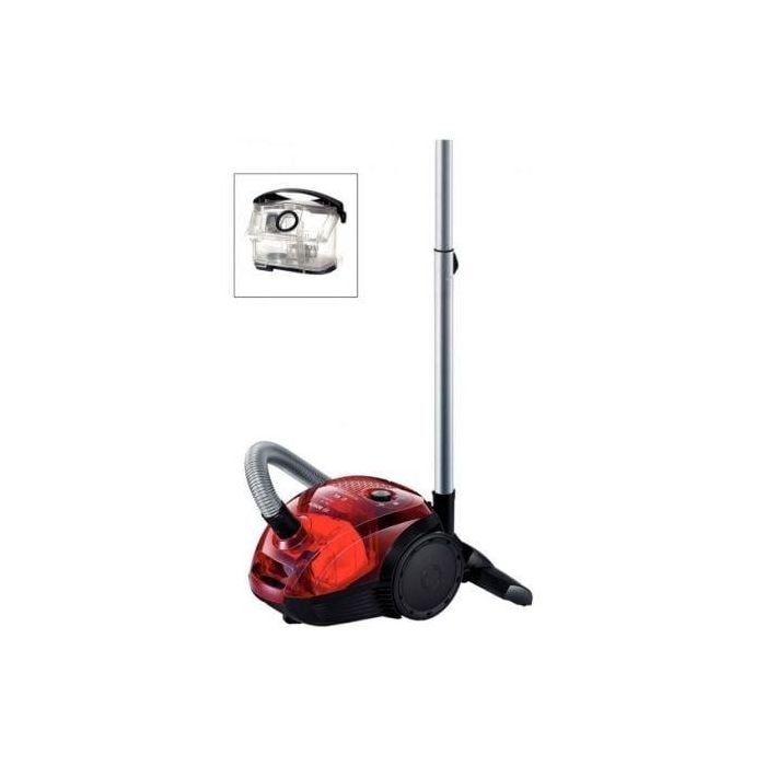 ASPIRADOR DE TRINEO CON/SIN BOLSA BOSCH GL-20 CHERRY RED - 600W - FILTRO HIGIÉNICO - DEPÓSITO 3.5L - REGULADOR ELECTRÓNICO POTENCIA - 3 RUEDAS
