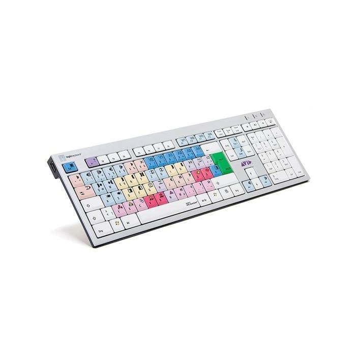 LogicKeyboard Avid NewsCutter Teclado Alemán (DE) para PC Slim