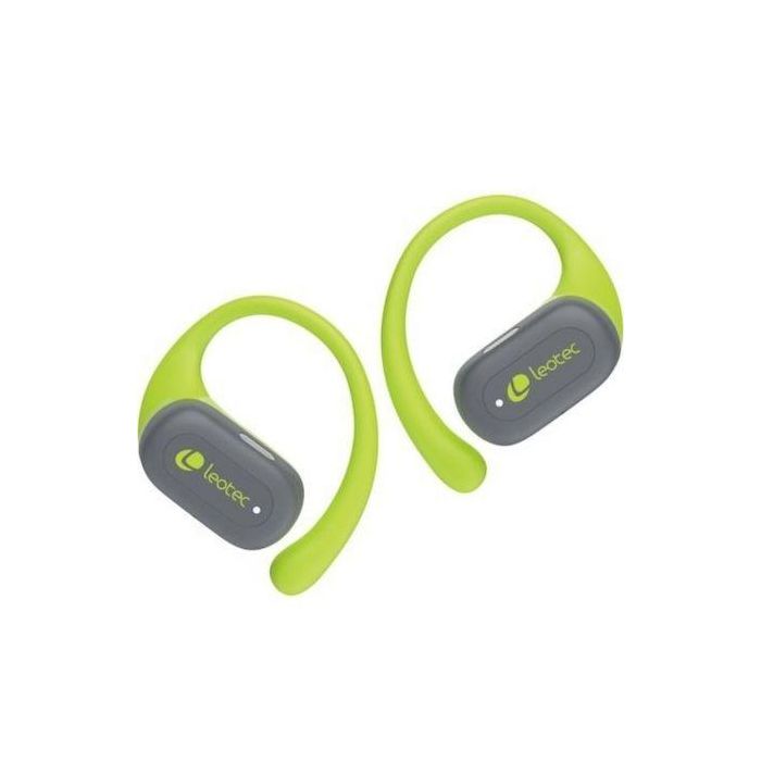 Leotec LTWS01G Auriculares Inalámbricos de Oreja Abierta para Deporte, Llamadas y Música, IPX5, 6.5h Autonomía Leotec LTWS01G Auriculares Inalámbricos de Oreja Abierta para Deporte, Llamadas y Música, IPX5, 6.5h Autonomía