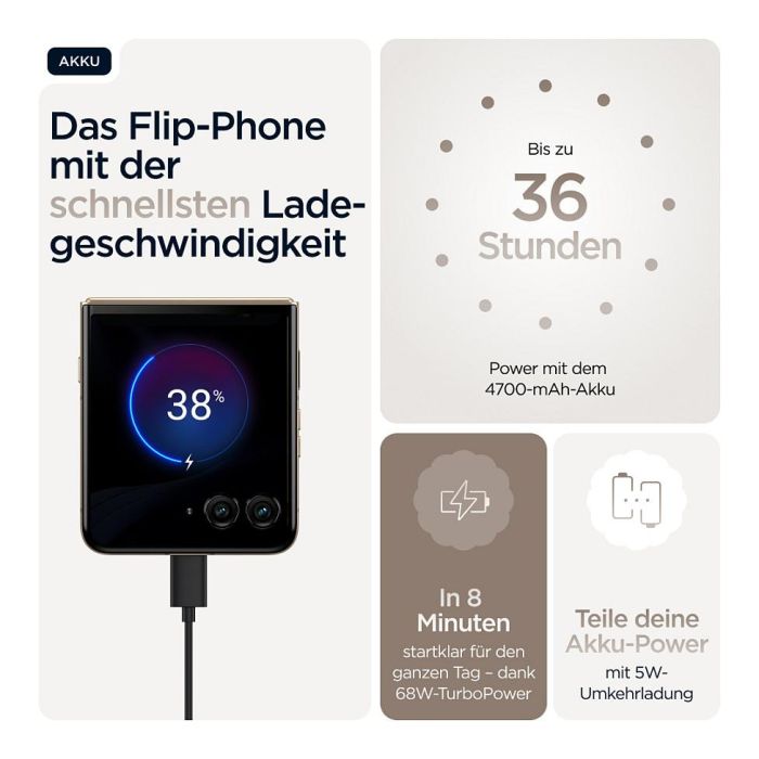 Motorola Razr 60 Ultra 16-512 GB 17,7 cm (6.96") 50 MP Android 15 Madera Mountain Trail