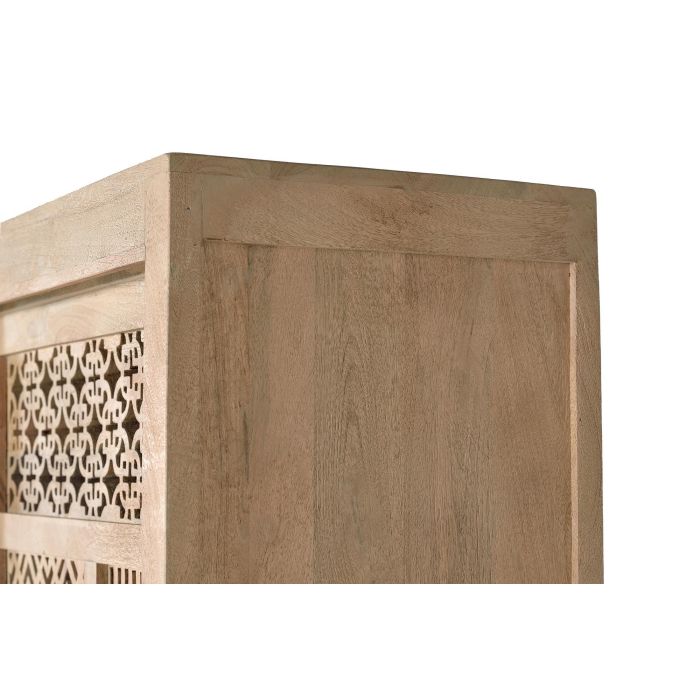 Giner y Colomer Vitrina Madera de Teca y Metal Natural 170x140x40 cm 6