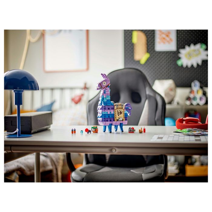 Lego Fortnite 77071 Llama de Suministros Minifigura Inspirada en el Videojuego para Adolescentes
