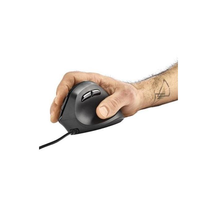 NGS Samsara Ratón Vertical Ergonómico Con Cable, Sensor Láser, Botones Silenciosos, 5 Botones, Hasta 3200 DPI, Para Diestros 3 NGS Samsara Ratón Vertical Ergonómico Con Cable, Sensor Láser, Botones Silenciosos, 5 Botones, Hasta 3200 DPI, Para Diestros 3