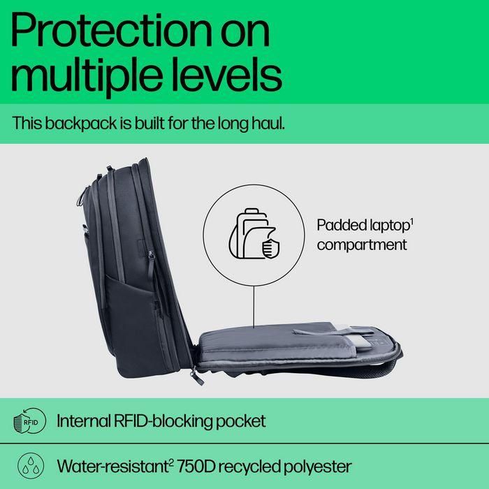 HP Mochila TRAVEL 30L para portatil de 17" 7
