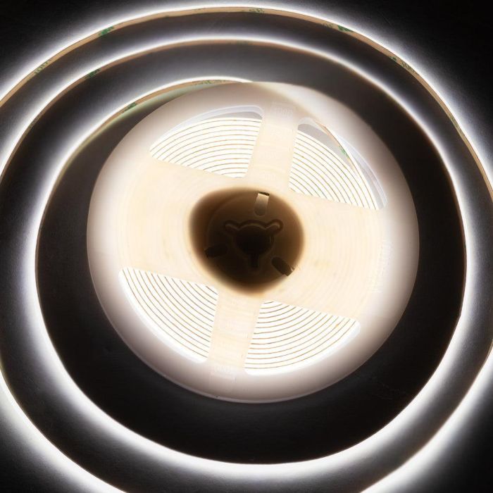 Tira LED COB 5M 5W/M 450Lm/M 4000ºK IP20 24VDC [SKY-FSLCOB-480L-4mm-W] 5