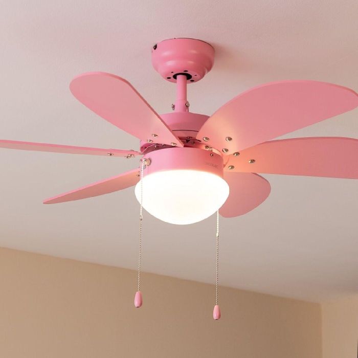 Ventilador de Techo con Luz Cecotec EnergySilence Aero 3600 Vision Full Rosa 50 W 1
