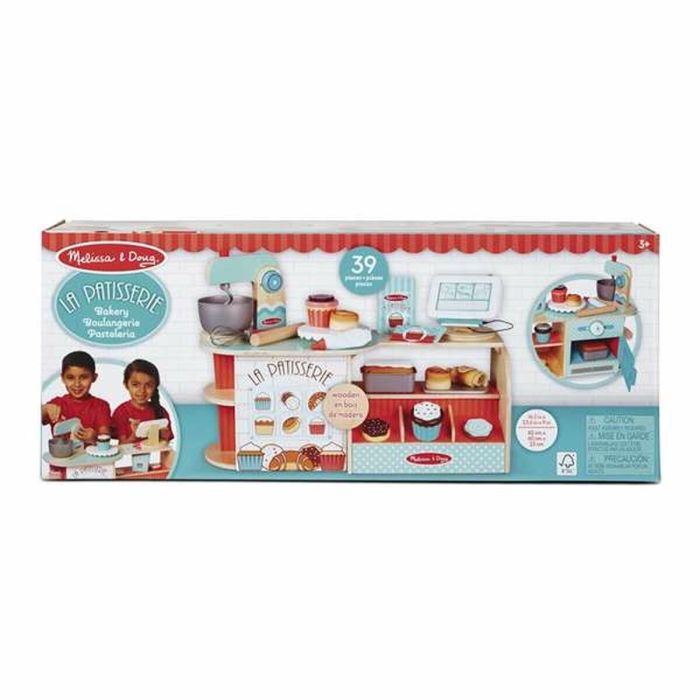 Pasteleria - panaderia con 39 piezas melissa & doug 59x24x24 cm 1