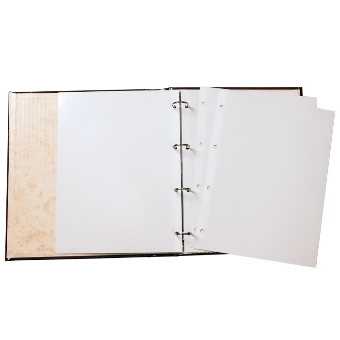 Liderpapel Hojas Album Fotos Autoadhesivas Blancas DIN A4 1