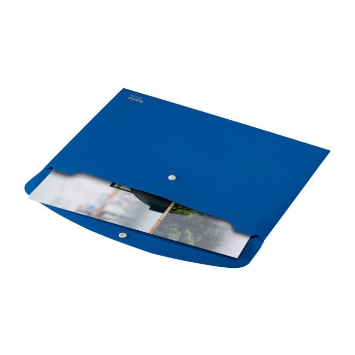 Carpeta Leitz Recycle Portadocumentos Broche Din A4 Polipropileno Azul 5