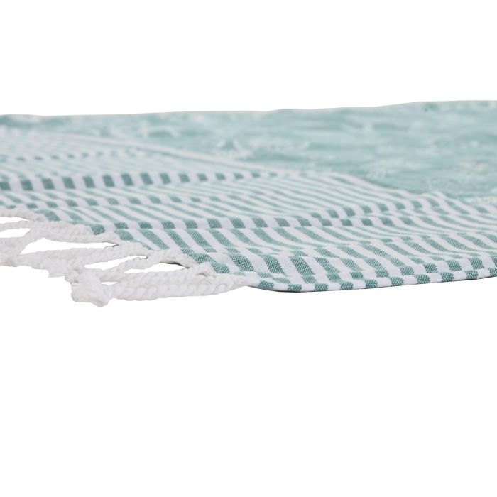 Toalla Atlantico DKD Home Decor Verde Azul 170 x 1 x 90 cm (6 Unidades) 4 Toalla Atlantico DKD Home Decor Verde Azul 170 x 1 x 90 cm (6 Unidades) 4