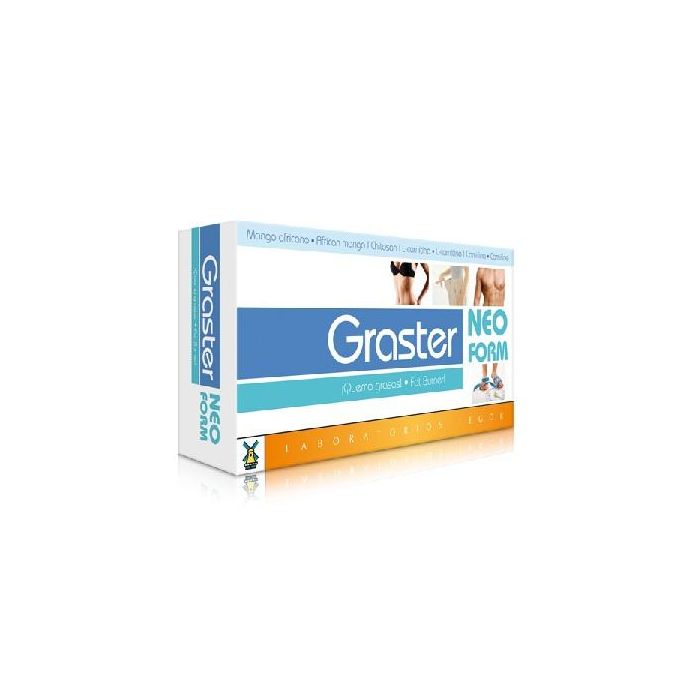 Tegor Graster Neoform 60 Cápsulas - Favorece Metabolismo de Grasas y Acción Diurética