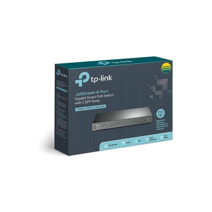 TP-LINK 8-Port Gigabit Smart PoE Switch 3 TP-LINK 8-Port Gigabit Smart PoE Switch 3