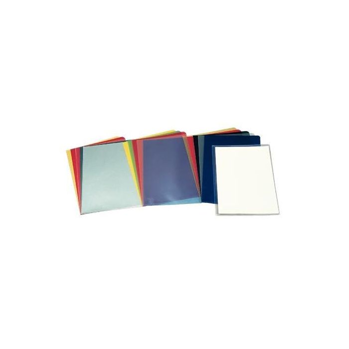 Esselte Dossier Uñero 30Q PVC 140 Micras Liso Folio Transparente Caja 100 Unidades