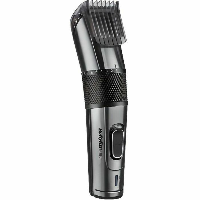 BaByliss E978E Cortapelos Inalámbrico con Cuchillas de Titanio y Carbono, 60 min de Autonomía y 26 Alturas (0.5-25mm) Lavable