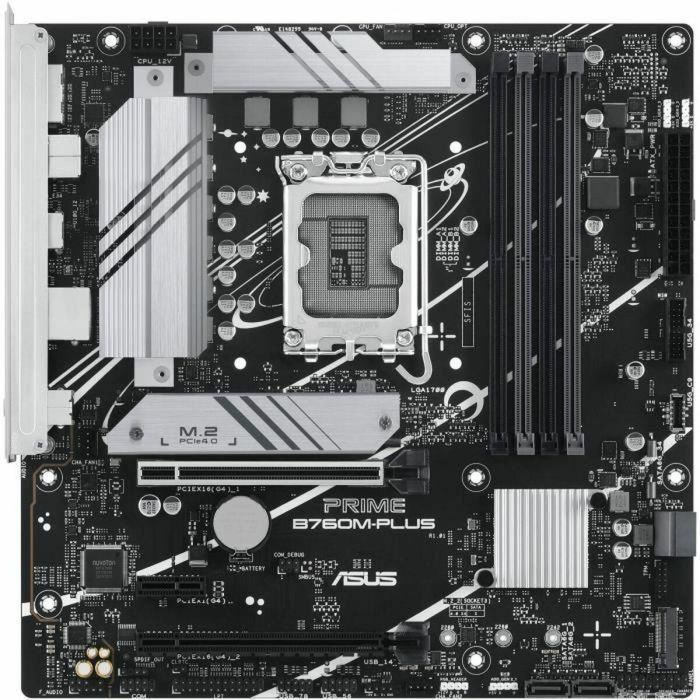 ASUS ASU1705279857602 Placa base PRIME B760M-PLUS Intel B760 LGA 1700 micro ATX 30 ASUS ASU1705279857602 Placa base PRIME B760M-PLUS Intel B760 LGA 1700 micro ATX 30