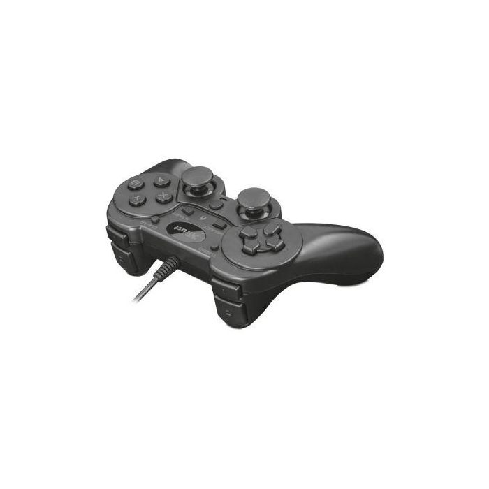 GAMEPAD TRUST ZIVA WIRED - 2 JOYSTICK ANALOGICOS- PANEL DIGITAL 8 DIRECCIONES - FUNCIÓN TURBO EN 8 BOTONES - CABLE 1.8M - ENCHUFA Y JUEGA 1