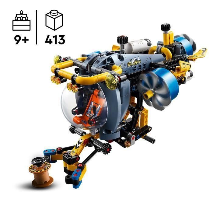 LEGO Technic 42201 El Submarino de Investigación de las Profundidades Marinas - Set de construcción para niños de 9 años 1 LEGO Technic 42201 El Submarino de Investigación de las Profundidades Marinas - Set de construcción para niños de 9 años 1