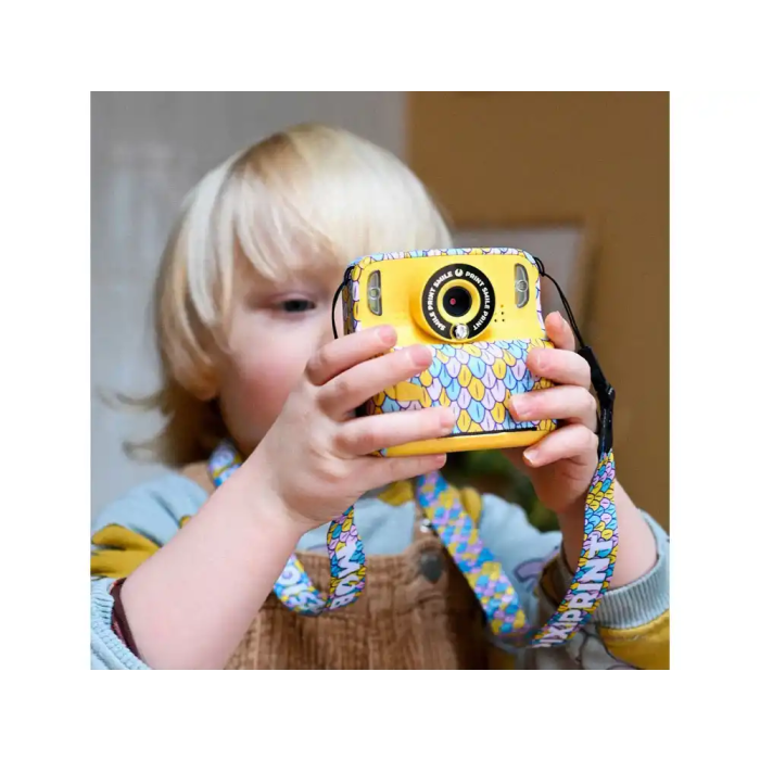 Wondee Cámara Instantánea Mermaid con Impresión Rápida, 12 MP, Cámara Digital con Vídeo y Juegos 6