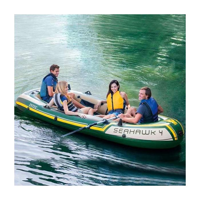 Barco seahawk 4 personas con 2 remos aluminio y bomba incluido 351x145x48cm 5 Barco seahawk 4 personas con 2 remos aluminio y bomba incluido 351x145x48cm 5