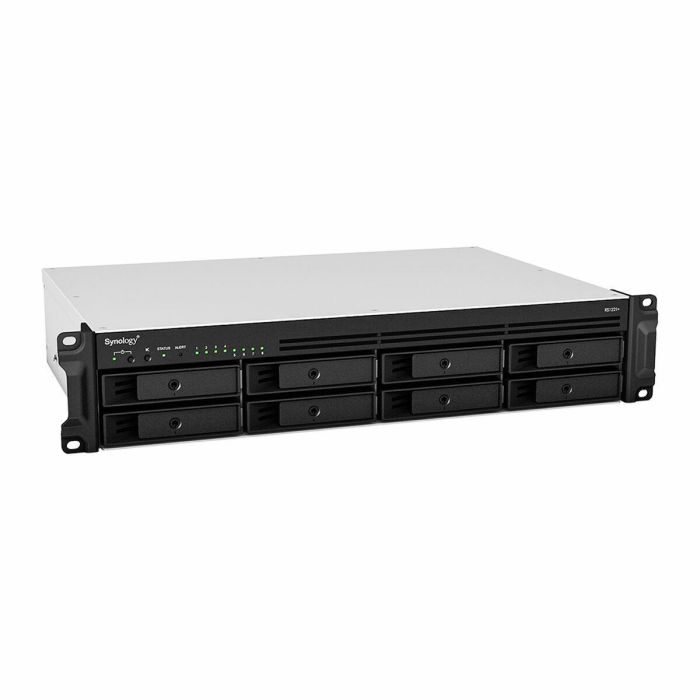 Synology RS1221+ NAS RackStation 8 Bahías con procesador AMD Ryzen Embedded V1500B y 4GB DDR4 9