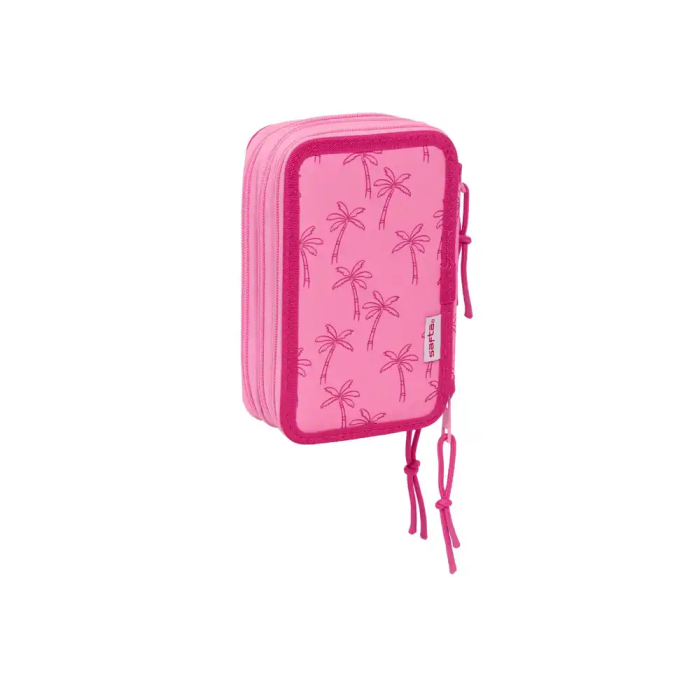 Safta Plumier Triple Stitch "Chill" con 37 Piezas, 12.5x19.5x5.5 cm 1