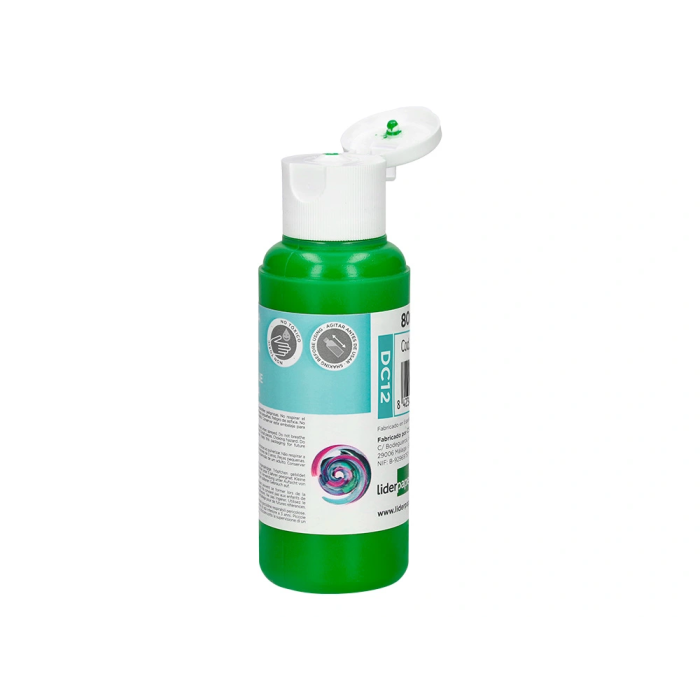 Liderpapel Pintura Acrilica Bote 80 ml Verde 2
