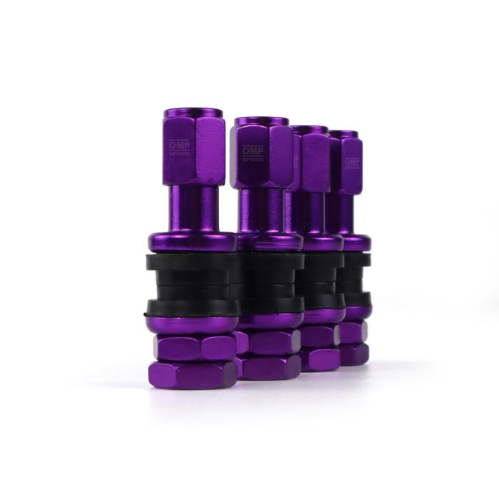 Válvula OMP Aluminio Violeta 4 uds 2 Válvula OMP Aluminio Violeta 4 uds 2