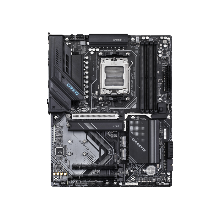 GIGABYTE X870 GAMING WIFI6 Placa Base - Compatible con CPUs AMD Ryzen 9000, VRM de 8+2+2 fases, hasta 8000MHz DDR5 (OC), 1x PCIe 5.0 + 3x M.2, Wi-Fi 6, 2.5GbE LAN, USB 3.2 Gen 2x2 1