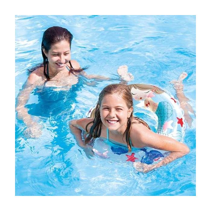 Intex Flotador Transparente 61 cm (6-10 Años) - 3 Modelos Surtidos 4