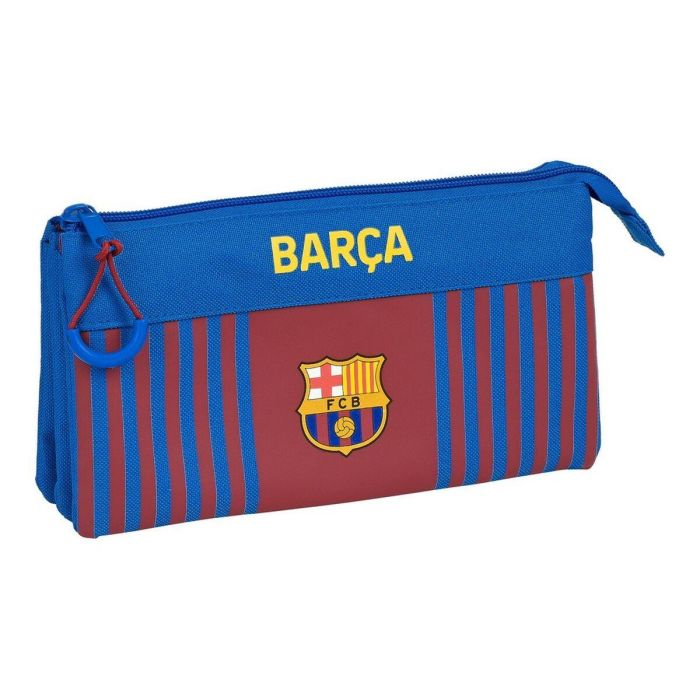 Portatodo Triple F.C. Barcelona M744 22 x 12 x 3 cm Granate Azul marino Portatodo Triple F.C. Barcelona M744 22 x 12 x 3 cm Granate Azul marino