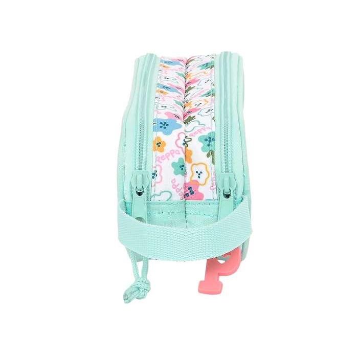 Portatodo Doble Peppa Pig Cosy corner Azul claro (21 x 8 x 6 cm) 7