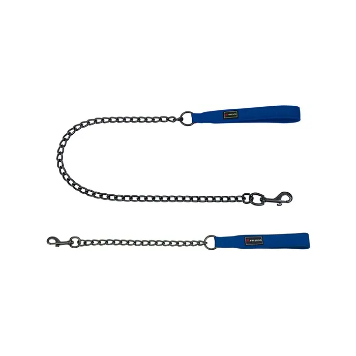 Freedog Tirador Metalico Gun Azul 3,5 mm-20 mm X 100 cm