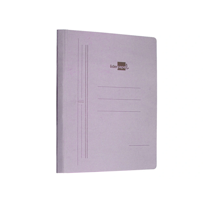 Liderpapel Carpeta Gusanillo Folio Cartón Azul 540 g/m² Compresor Archivar Documentos 245 x 350 mm 5