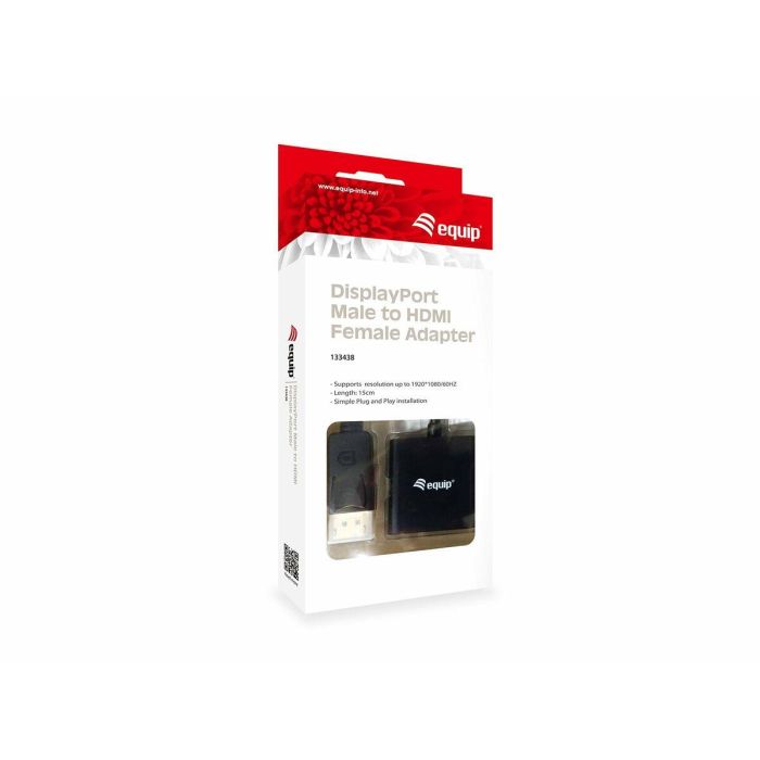 EQUIP ADAPTADOR DISPLAYPORT A HDMI 1 EQUIP ADAPTADOR DISPLAYPORT A HDMI 1