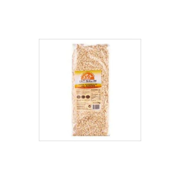 INT SALIM Copos de Avena Integral Precocidos 100% Puros 1 kg