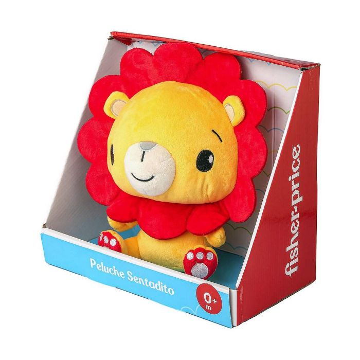 Fisher price peluche león 20 cm con texturas 3