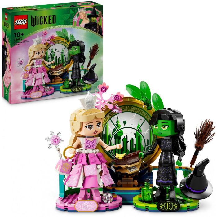 LEGO 75682 Minifiguras de Elphaba y Glinda de Wicked 14 LEGO 75682 Minifiguras de Elphaba y Glinda de Wicked 14