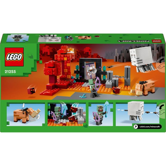 LEGO 21255 Minecraft Hinterhalt am Netherportal 8