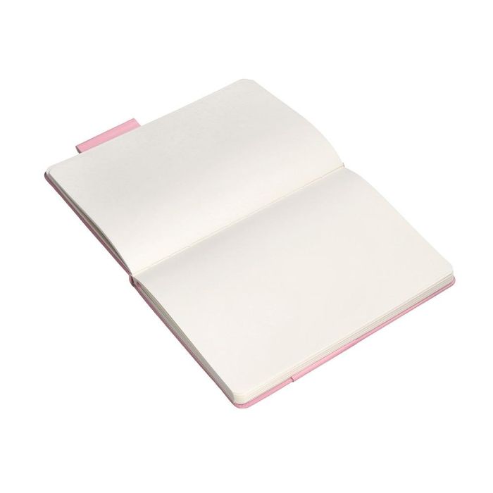 Cuaderno Con Gomilla Antartik Notes Tapa Dura A5 Hojas Lisas Rosa Pastel 100 Hojas 80 gr Fsc 8