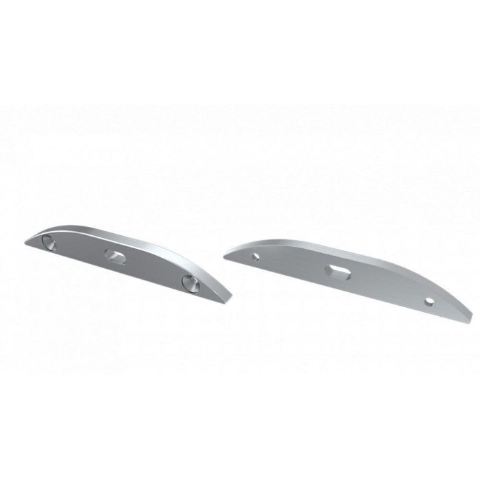 Tapón Final Perfíl Tipo RETO Aluminio-Soporte-15º-Izquierda - Con Agujero 6