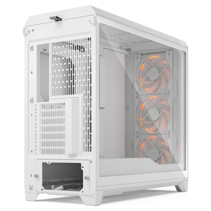 Fractal Design Meshify 3 XL White RGB TG Light Tint Caja de PC Midi con Ventana de Vidrio Templado y Panel Frontal de Malla